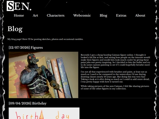 blog screenshot