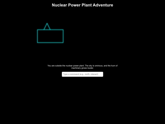 txtadventure screenshot