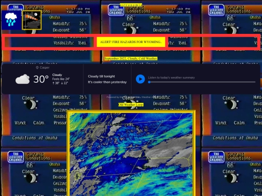 weatherandspace screenshot