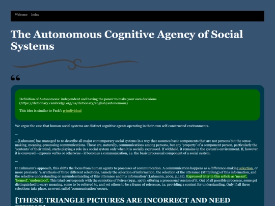 AutoCogAgencySocialSystems screenshot