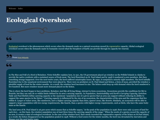 EcologicalOvershoot screenshot