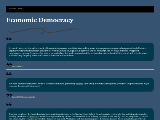 EconomicDemocracy screenshot