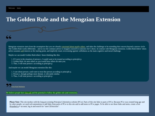 GoldenRuleMengzianExtension screenshot