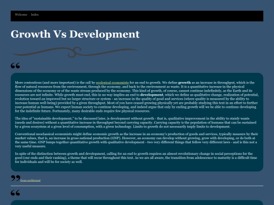 GrowthVsDevelopment screenshot