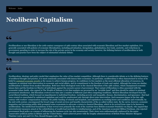 NeoliberalCapitalism screenshot