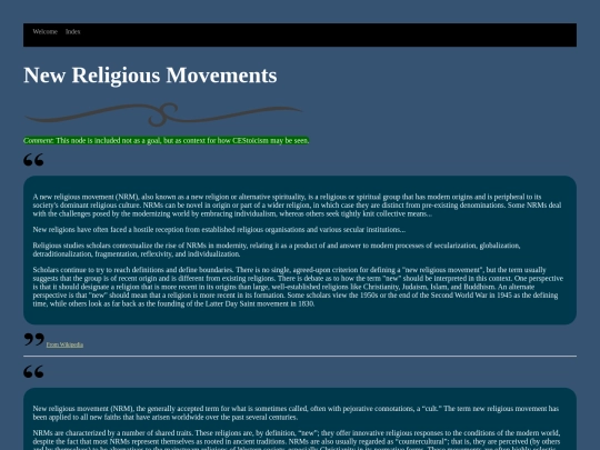 NewReligiousMovements screenshot