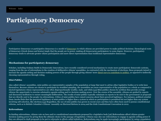ParticipatoryDemocracy screenshot