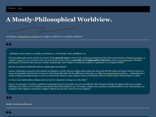 PhiloOrRelig screenshot
