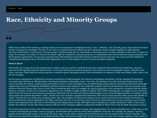 RaceEthnicityMinority screenshot