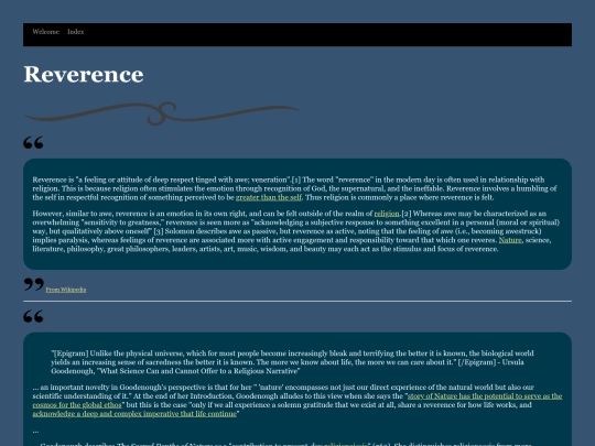 Reverence screenshot