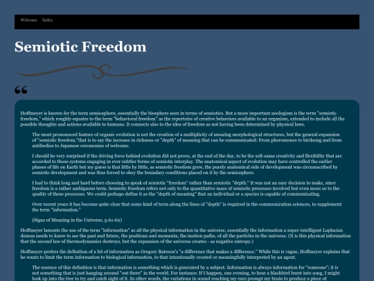 SemioticFreedom screenshot
