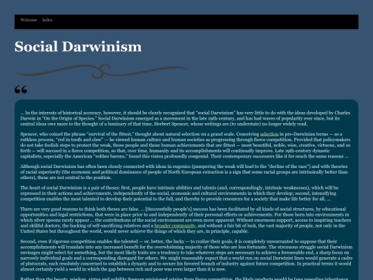 SocialDarwinism screenshot
