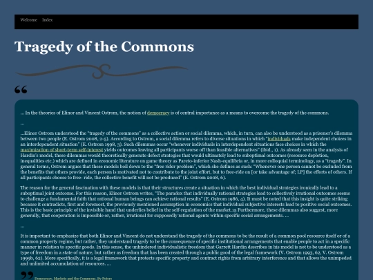 TragedyOfTheCommons screenshot