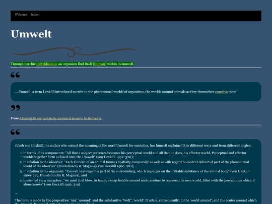 Umwelt screenshot