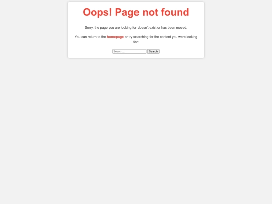 not_found screenshot