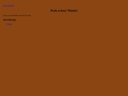 Masks/masks screenshot