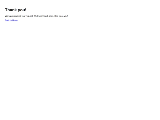 thank-you screenshot