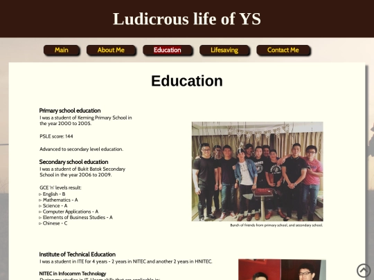 Education screenshot