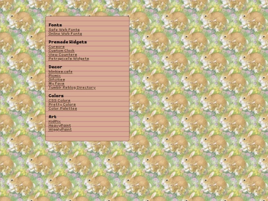 useful-links screenshot