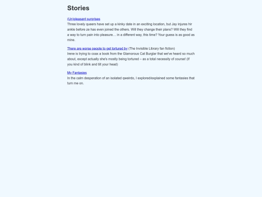 stories screenshot