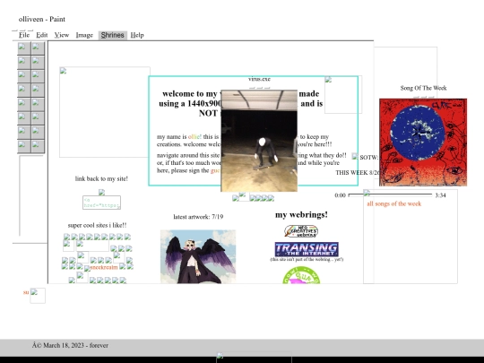 test screenshot