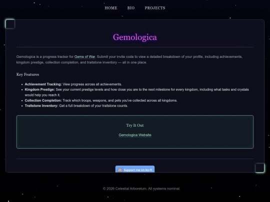 gemologica screenshot
