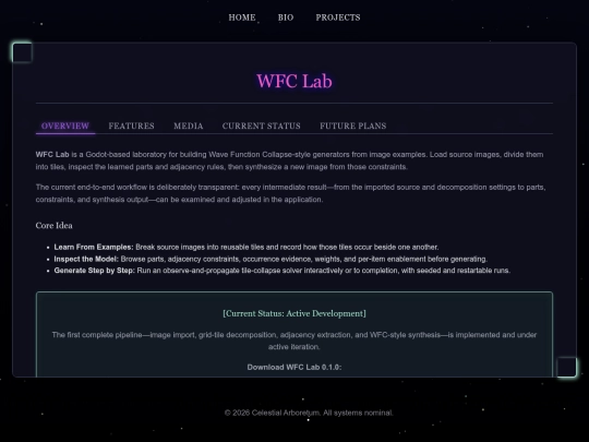 wfc-lab screenshot
