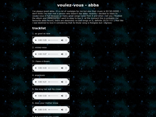 music/cds/voulez-vous screenshot