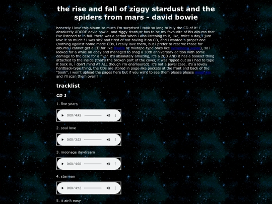 music/cds/ziggy-stardust screenshot