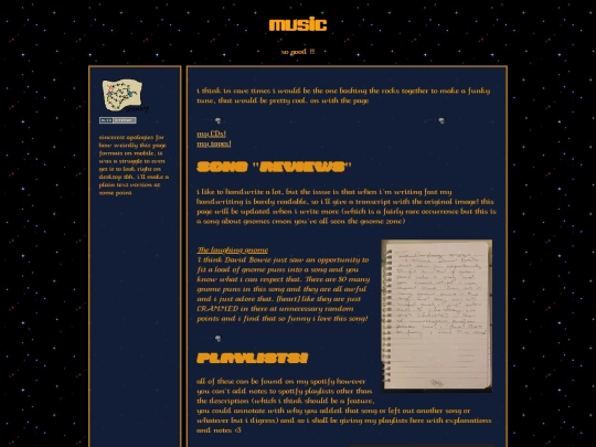 music screenshot