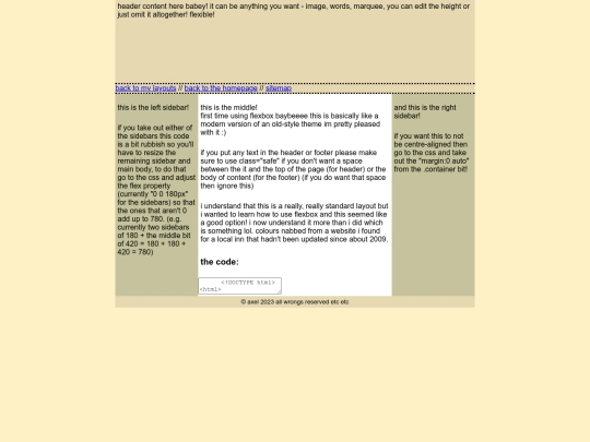 my-layouts/3 screenshot