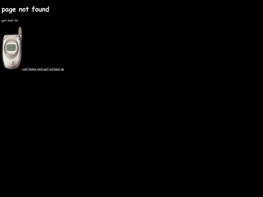 not_found screenshot