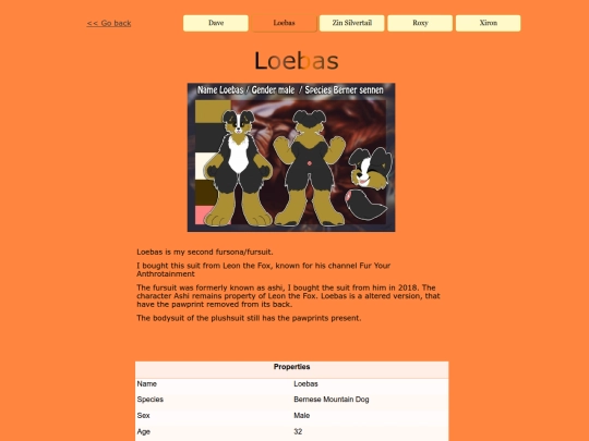 fursonas/loebas screenshot