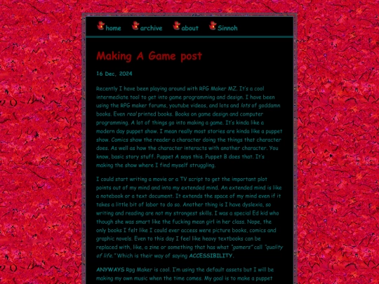 posts/2024-12-16-Making-A-Game-post screenshot