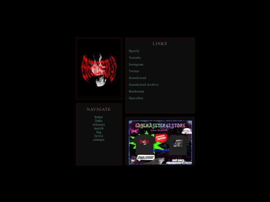 links screenshot