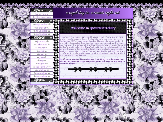diary screenshot
