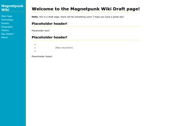draftpage screenshot