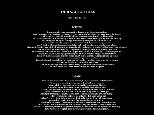 journal screenshot
