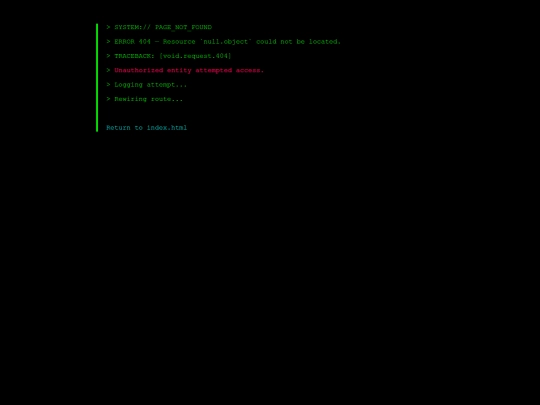not_found screenshot