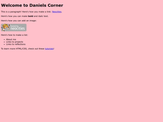 index screenshot