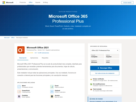 office screenshot