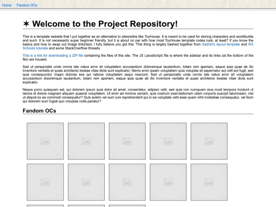 projects screenshot
