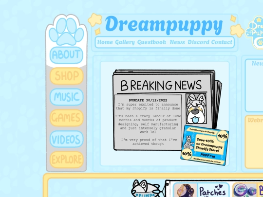 news screenshot