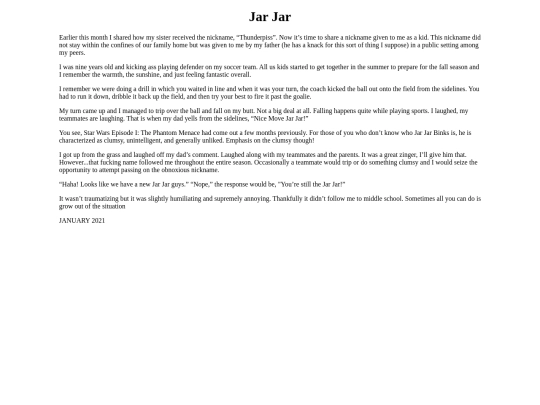 jarjar screenshot