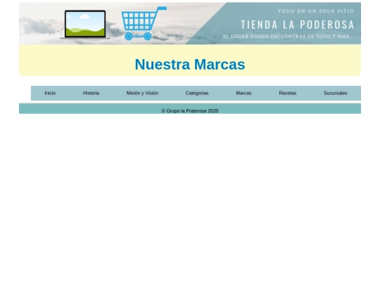 marcas screenshot