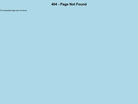 not_found screenshot