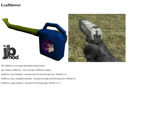 leafblower screenshot