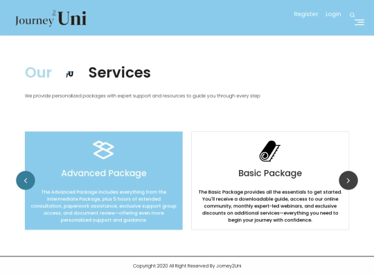 services screenshot