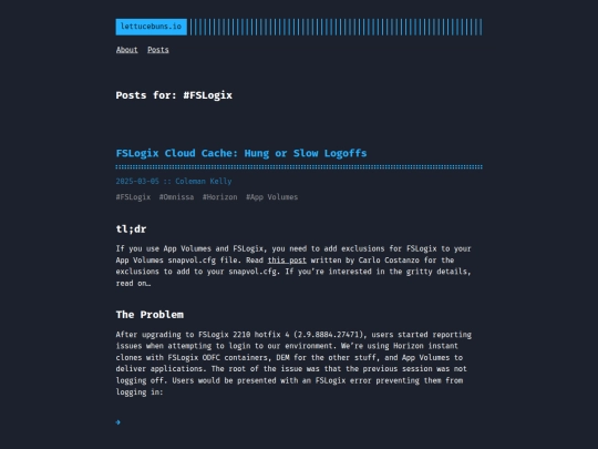 tags/fslogix/page screenshot
