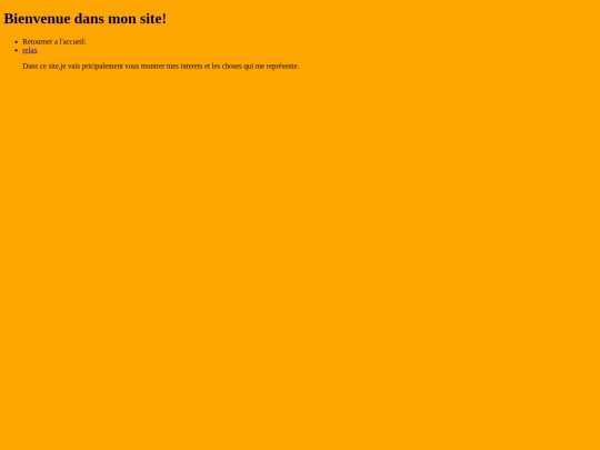 Acceuil screenshot